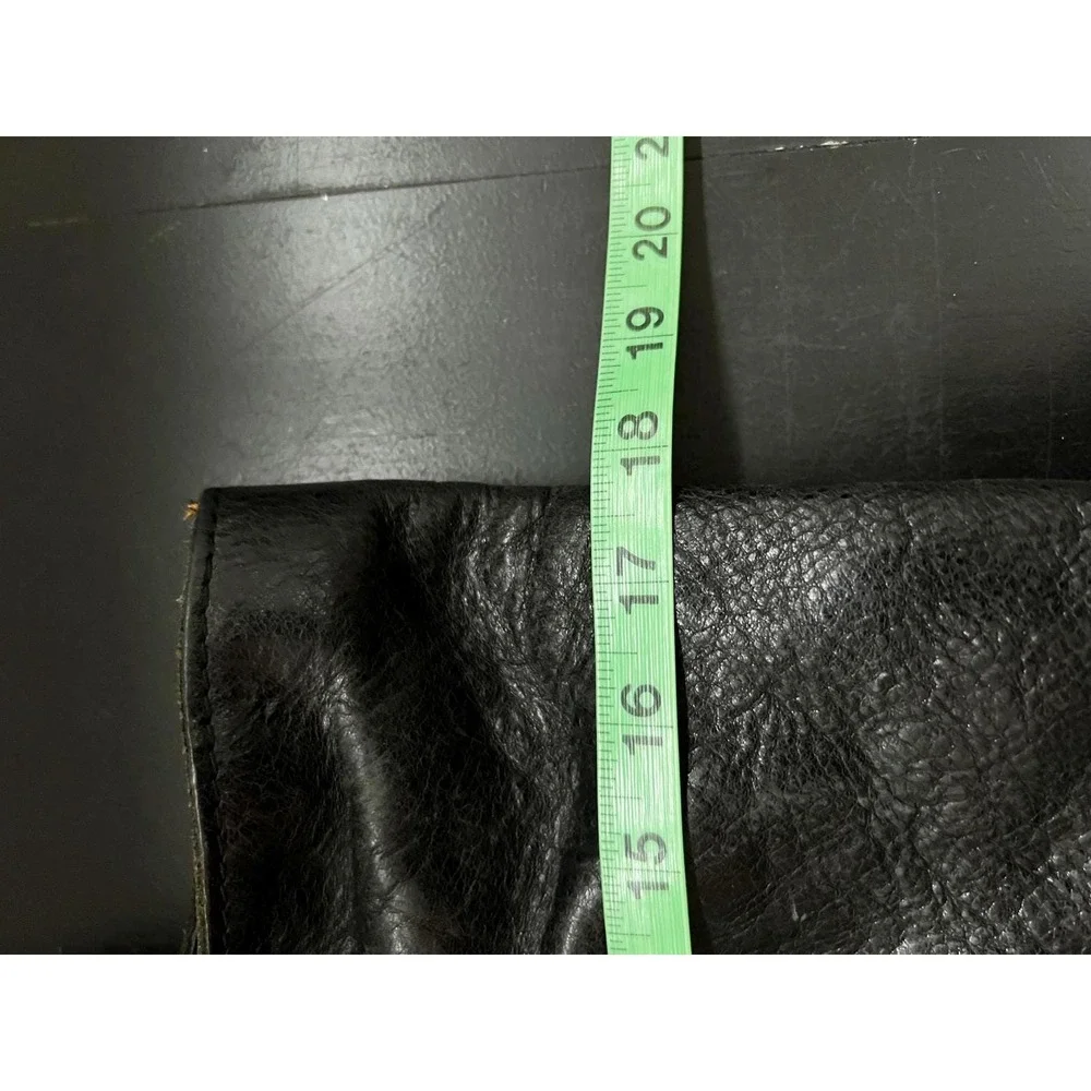 Patricia Nash Large‎ Black Leather Benvenuto Tote Shoulder Bag